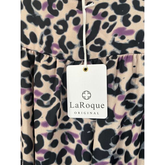 LaRoque Original long sleeve knee length printed dress, size S - Picture 3 of 12